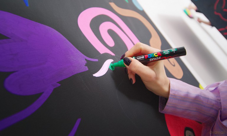 Posca - Brush PC-5BR - Pink (401506-56)