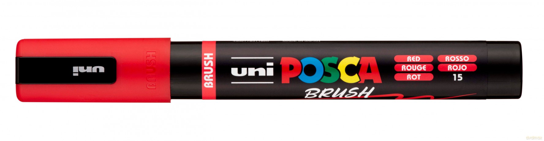 Posca - Brush PC-5BR - Red (401506-40)