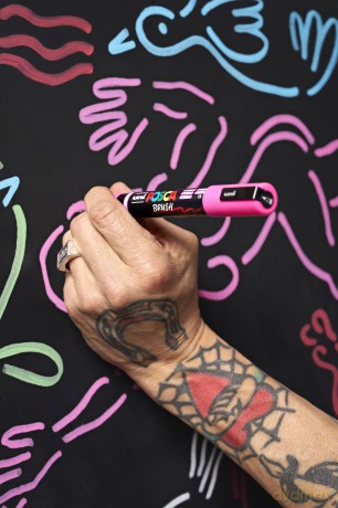 Posca - Brush PC-5BR - Red (401506-40)