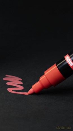 Posca - Brush PC-5BR - Red (401506-40)