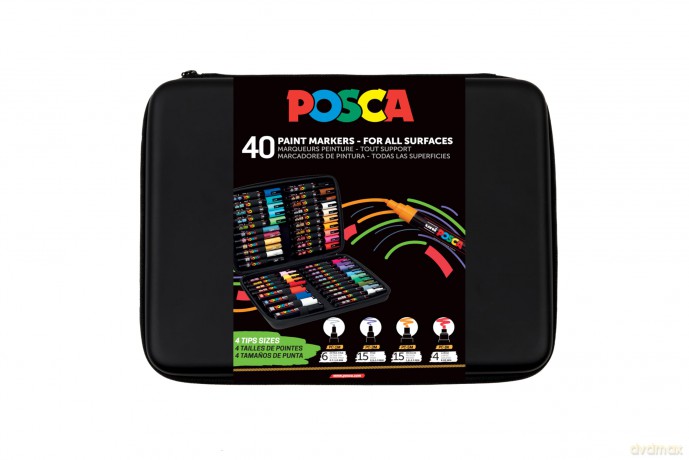 Posca - Gift Case, 40 pcs (401530)
