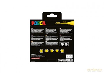 Posca - PC-5M - Manga Heros Set, 8 pcs (401680)