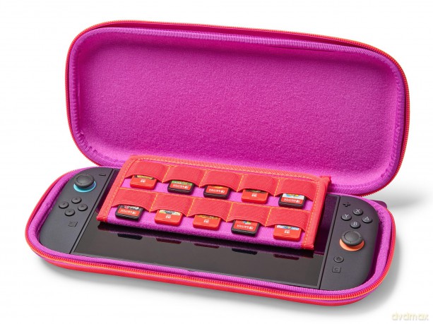 PowerA - Slim Case for Nintendo Switch 2 - Mario and Friends, Officially Licensed, Protective Case, Holds 10 Game Cards