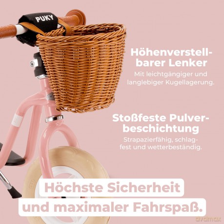 PUKY - Balance Bike LR M Retro Rose (4094)