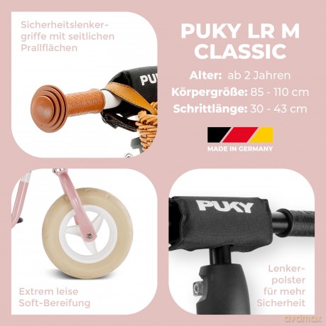 PUKY - Balance Bike LR M Retro Rose (4094)