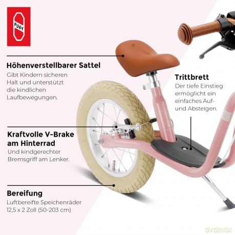 PUKY - Balance Bike LR XL Rose (4096)