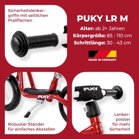 PUKY - Balance Bike M chilli red (3077)