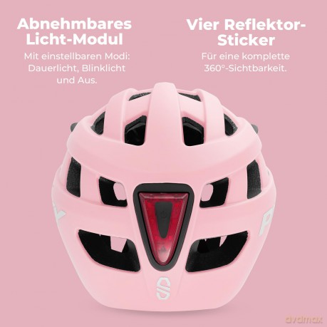 Kask dziecięcy PUKY - HELMET M - Pink (9611)