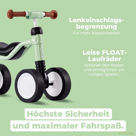 PUKY - Ride-on WUTSCH Pastel Green (3044)