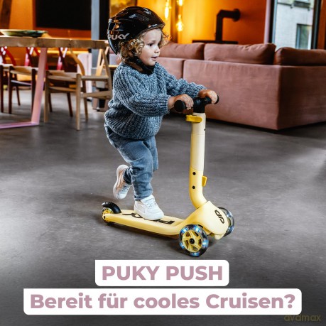 PUKY - Scooter PUSH Raspberry (5202)