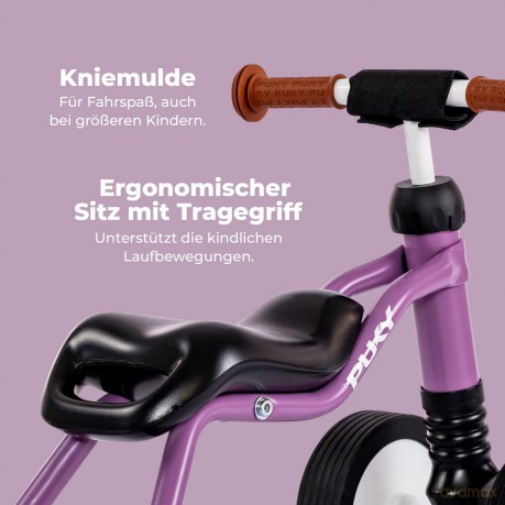 Puky - WUTSCH perky purple with handlebar pad (3045)