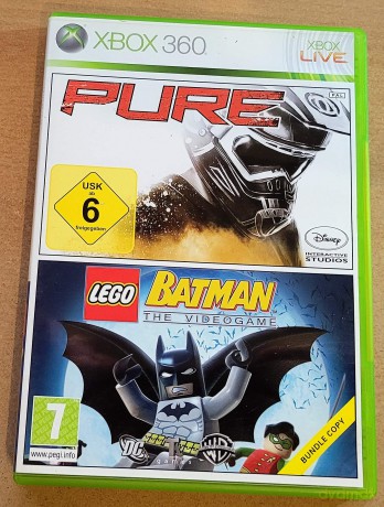 Pure and Lego Batman Bundle (FR/Multi in Game) [GRA XBOX360]