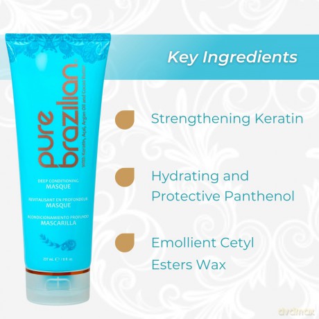 Pure Brazillian - Deep Conditioning Masque - 237 ml