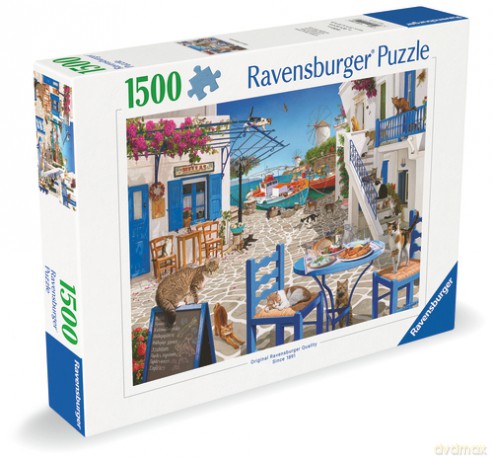 RAVENSBURGER Cats Of Mykonos - 1500p (12001450)