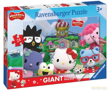 RAVENSBURGER Hello Kitty Giant Floor Puzzle 24p - (12004076)