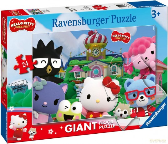 RAVENSBURGER Hello Kitty Giant Floor Puzzle 24p - (12004076)