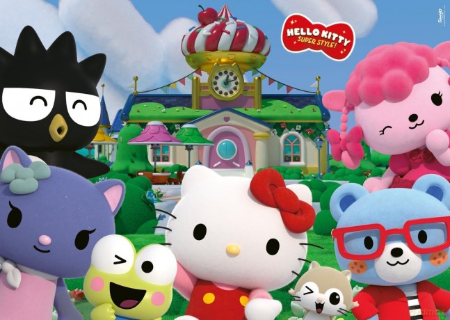 RAVENSBURGER Hello Kitty Giant Floor Puzzle 24p - (12004076)