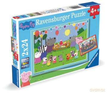 RAVENSBURGER Peppa Pig 2x24p - (12004018)