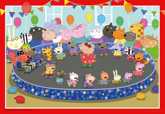 RAVENSBURGER Peppa Pig 2x24p - (12004018)