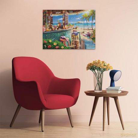 RAVENSBURGER Puzzle - Beach Bar Breezes 1500p (12000743)