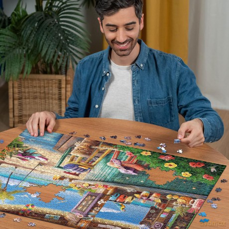 RAVENSBURGER Puzzle - Beach Bar Breezes 1500p (12000743)