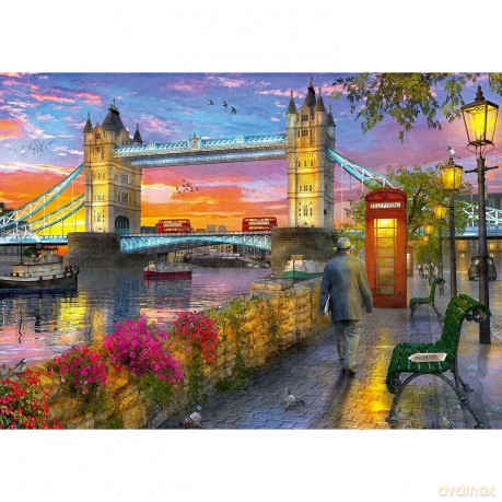 RAVENSBURGER Puzzle - Tower Bridge At Sunset 1000p (12000041)