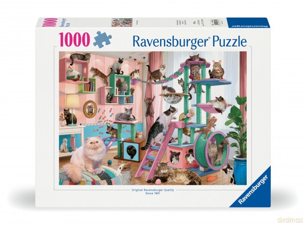 RAVENSBURGER Puzzle Cat Tree Heaven 1000p (12000875)
