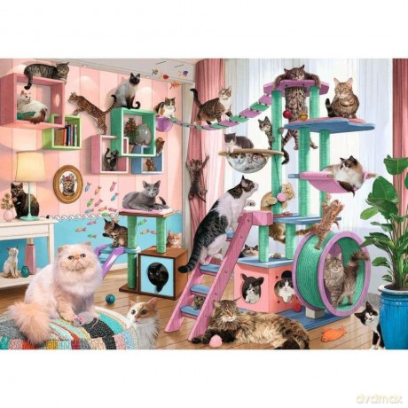 RAVENSBURGER Puzzle Cat Tree Heaven 1000p (12000875)
