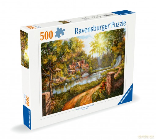 RAVENSBURGER Puzzle Cottage By The River 500p (12000218)