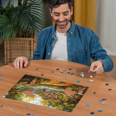 RAVENSBURGER Puzzle Cottage By The River 500p (12000218)