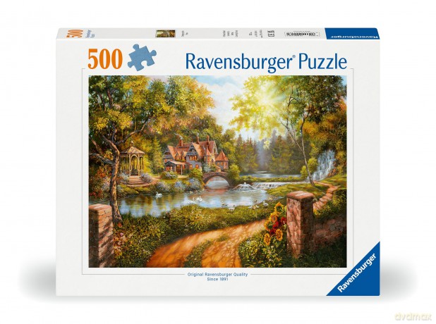 RAVENSBURGER Puzzle Cottage By The River 500p (12000218)
