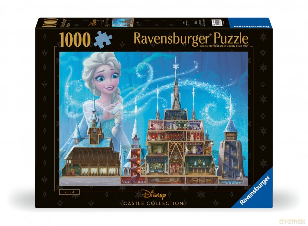 RAVENSBURGER Puzzle Disney Castles Elsa 1000p (12000261)