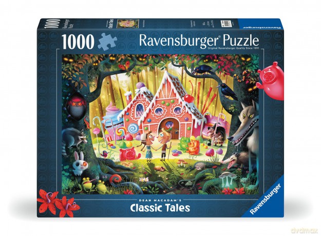 RAVENSBURGER Puzzle Hansel and Gretel Beware 1000p (12000415)