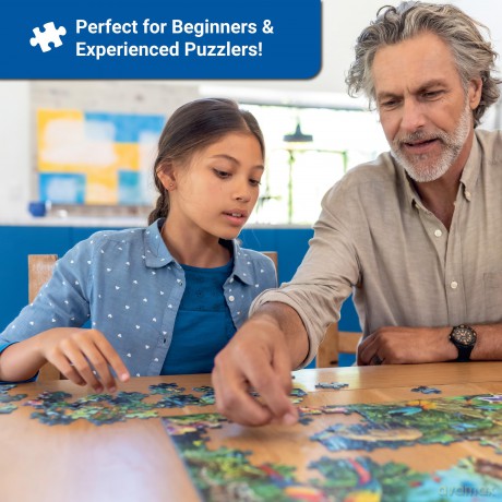 RAVENSBURGER Puzzle Life At The Lake 1000p (12000877)