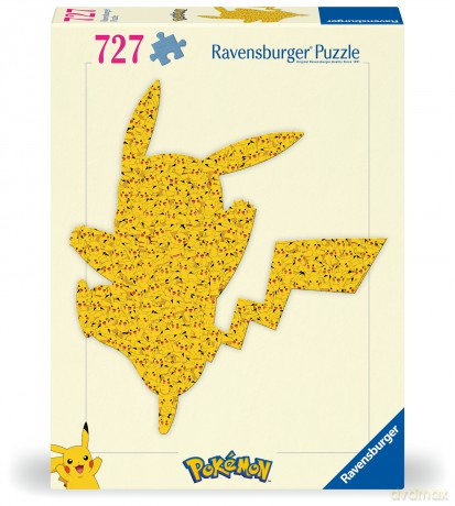 RAVENSBURGER Puzzle PokŠmon Shaped Pikachu 727p (12001212)