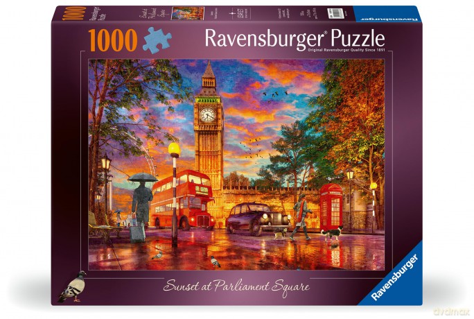 RAVENSBURGER Puzzle Sunset At Parliament Square 1000p (12000184)