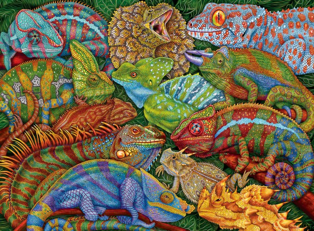 RAVENSBURGER Riveting Reptiles - 300p (12004103)