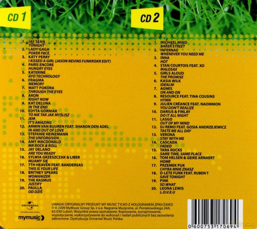 RMF FM Najlepsza Muzyka Na Wiosnę 2009 [2CD]