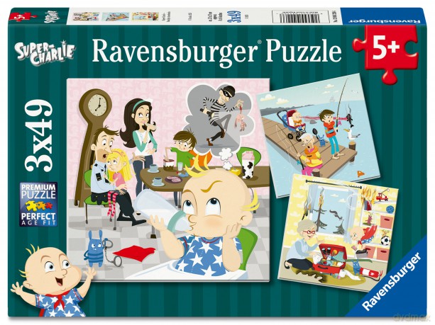 RAVENSBURGER Super Charlie - Familjen Annorlunda (12004226)