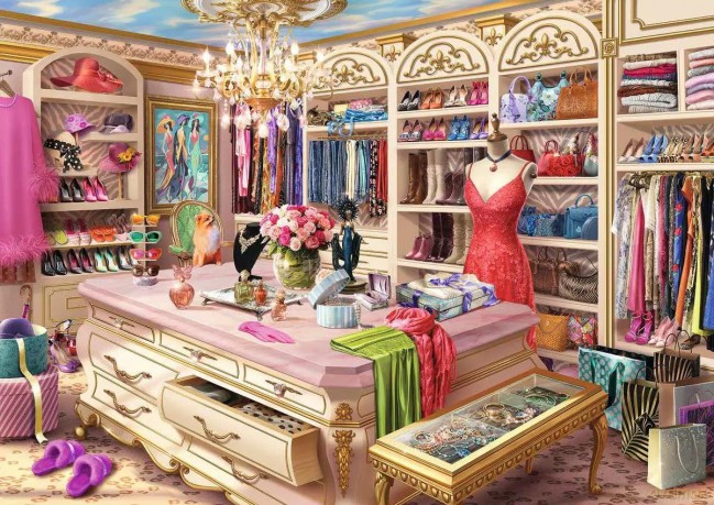 RAVENSBURGER The Coveted Closet - (12001483)