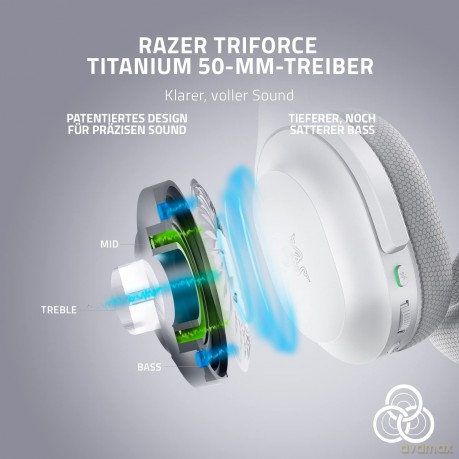 Razer - Barracuda wireless multi-platform gaming and mobile headset