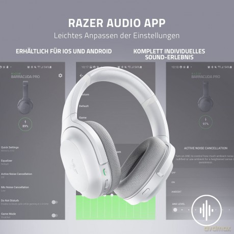 Razer - Barracuda wireless multi-platform gaming and mobile headset