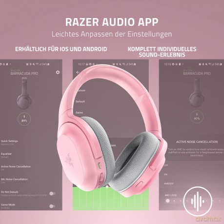 Razer - Barracuda wireless multi-platform gaming and mobile headset