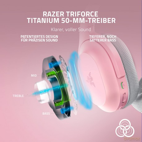 Razer - Barracuda wireless multi-platform gaming and mobile headset
