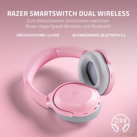 Razer - Barracuda wireless multi-platform gaming and mobile headset
