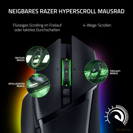 Razer - Basilisk V3 Pro Gaming Mouse - Black