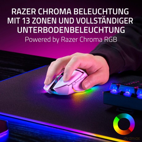 Razer - Basilisk V3 Pro Gaming Mouse- Mercury