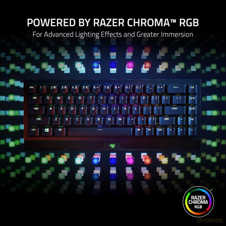 Razer - Blackwidow V3 Mini Hyperspeed - 65% - Yellow - Nordic