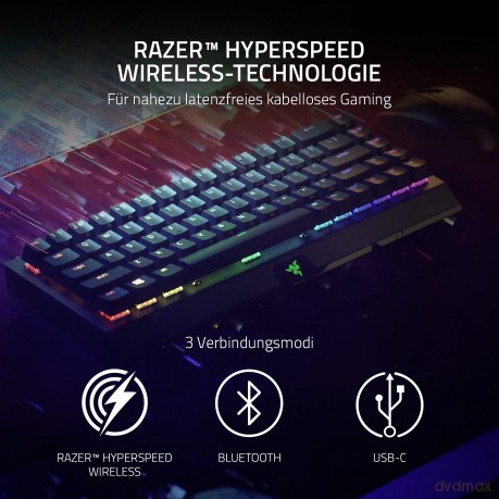 Razer - Blackwidow V3 Mini Hyperspeed (Yellow Switch) - US