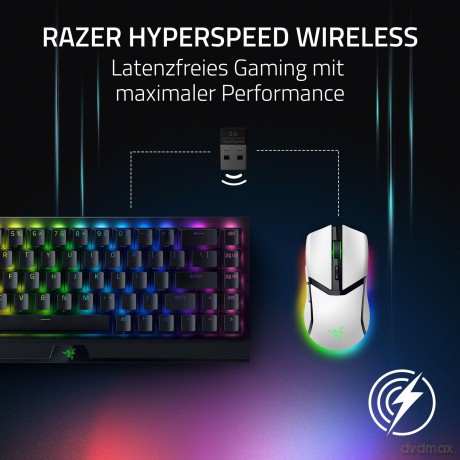 Razer - Cobra Pro - White - Wireless Gaming Mouse
